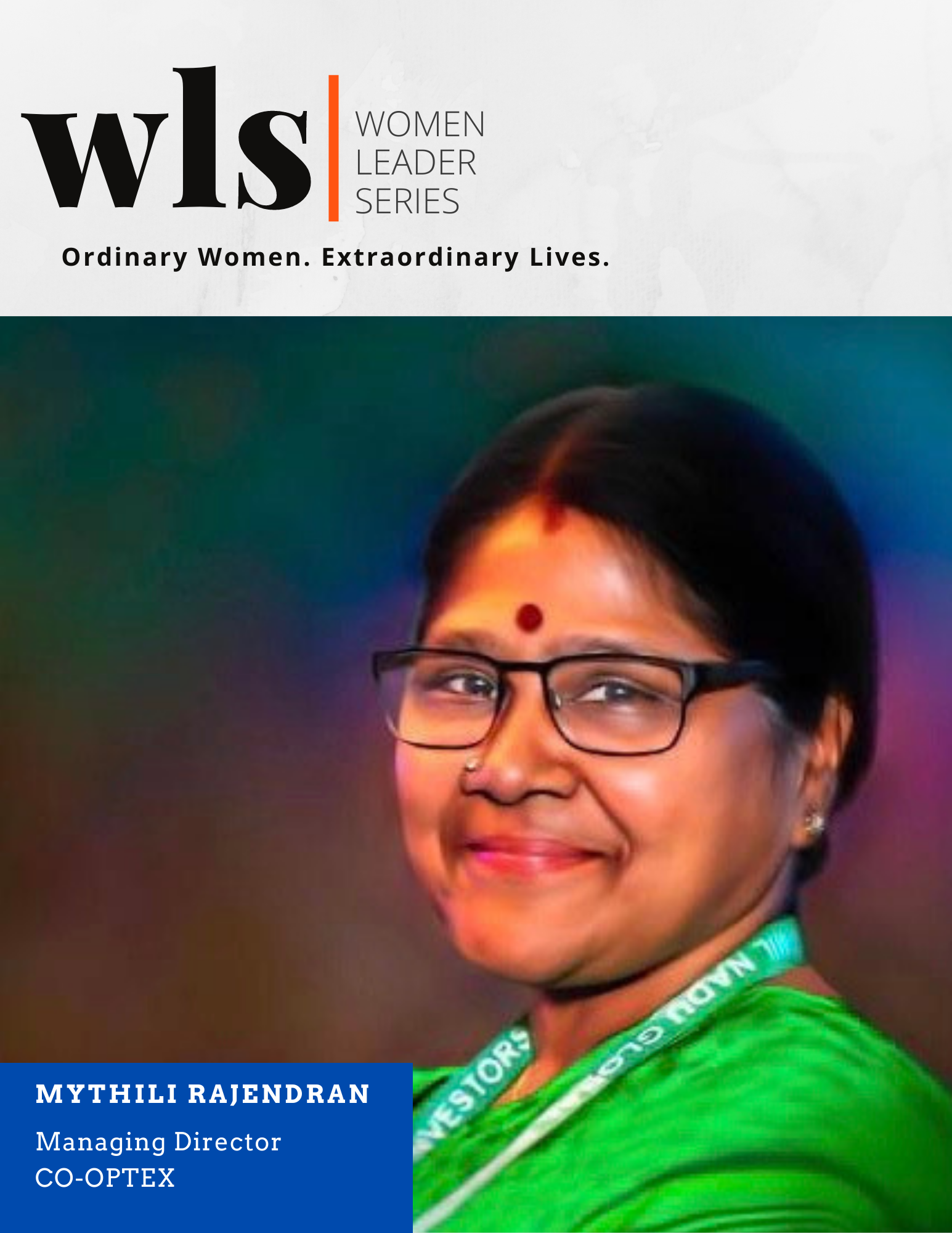 Profile: Mythili Rajendran