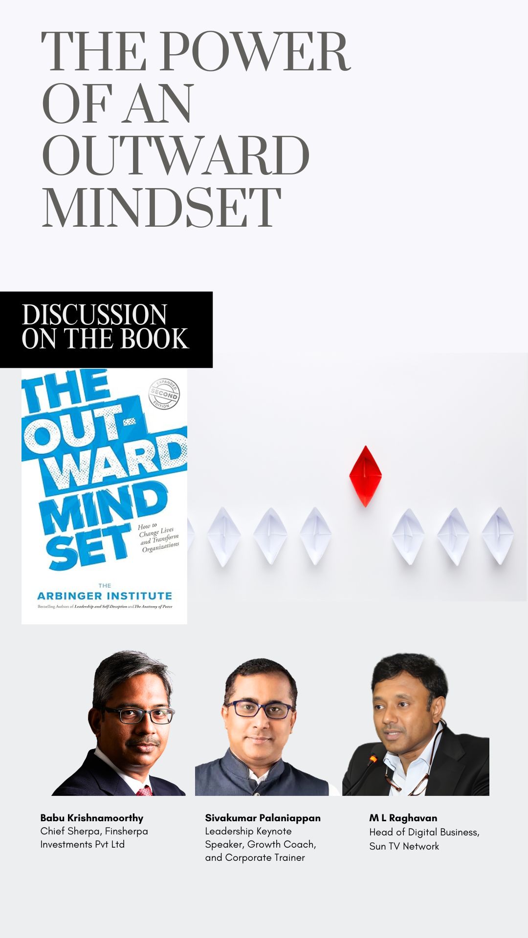 The Power of an Outward Mindset