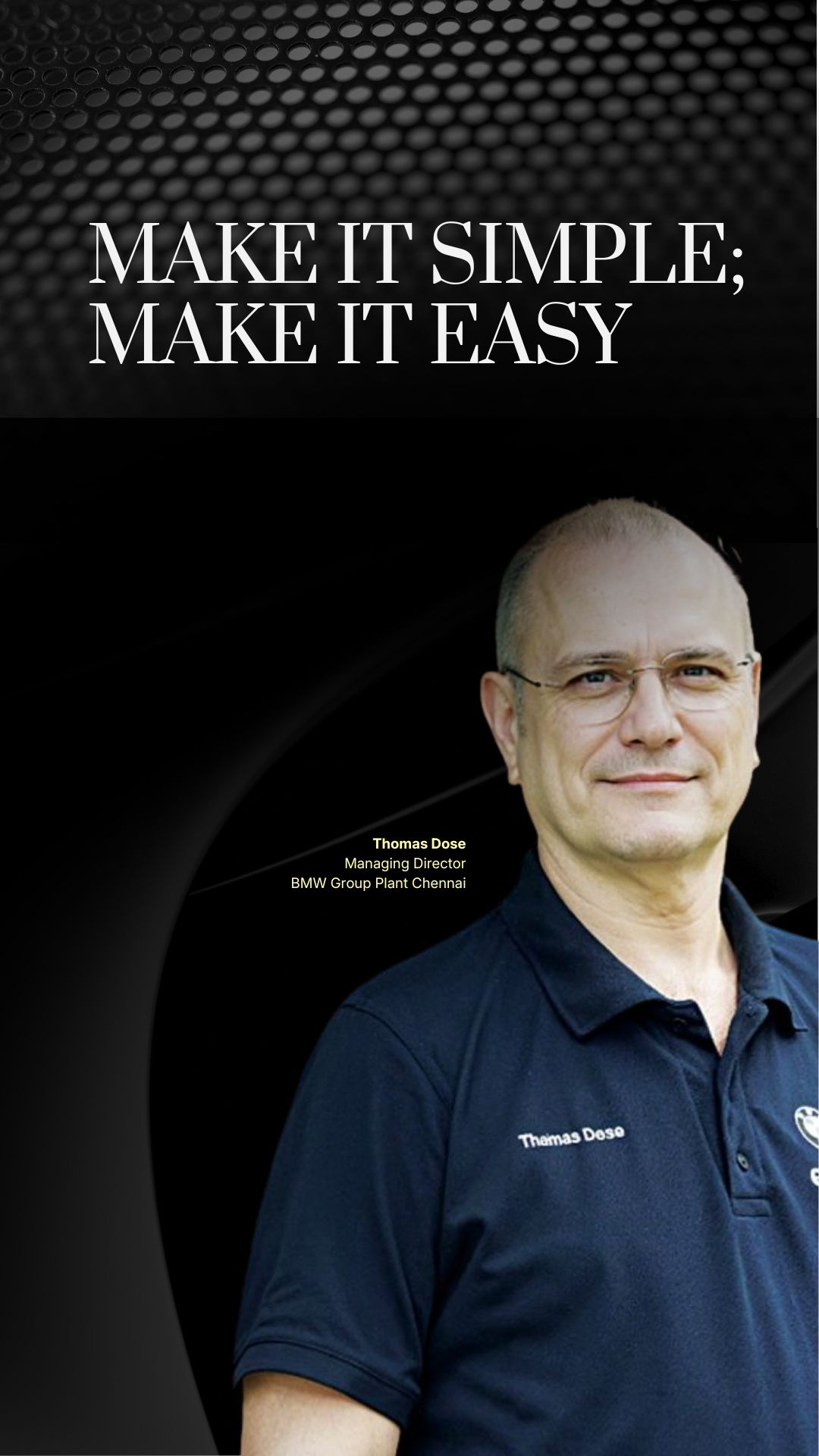 Make It Simple; Make It Easy
